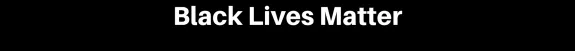 Black Lives Matter banner